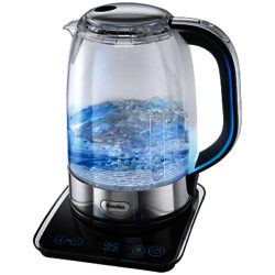 Breville VKJ785 Crystal Clear Multi Temperature Kettle, Glass